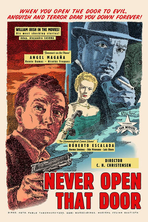 Movie poster for Never Open That Door (1952)