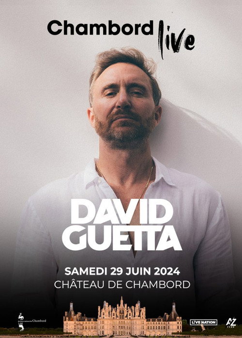 Movie poster for David Guetta, live à Chambord (2024)