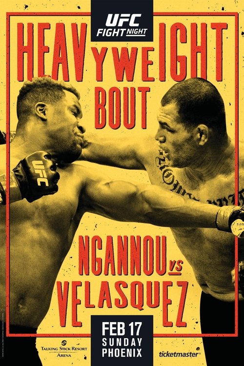 Movie poster for UFC on ESPN 1: Ngannou vs. Velasquez (2019)