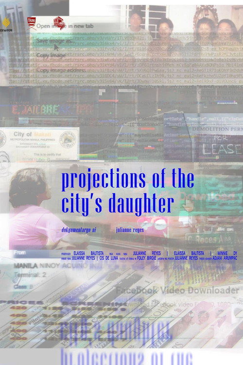 Movie poster for projections of the city's daughter (2024)