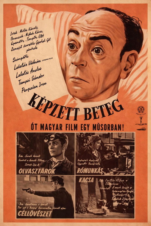 Movie poster for A képzett beteg (1952)