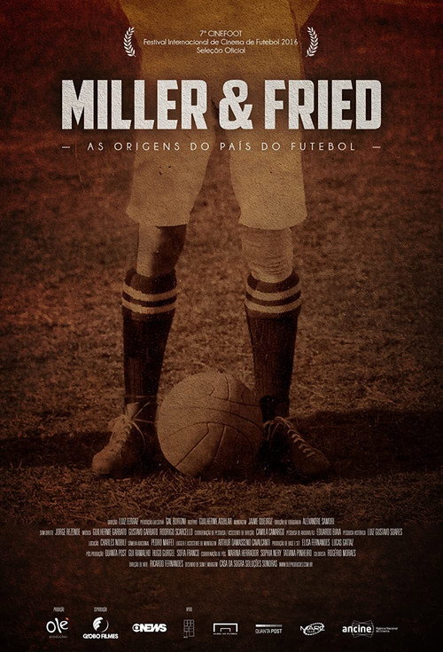 Movie poster for Miller & Fried – The Birth of Football’s Country (2016)