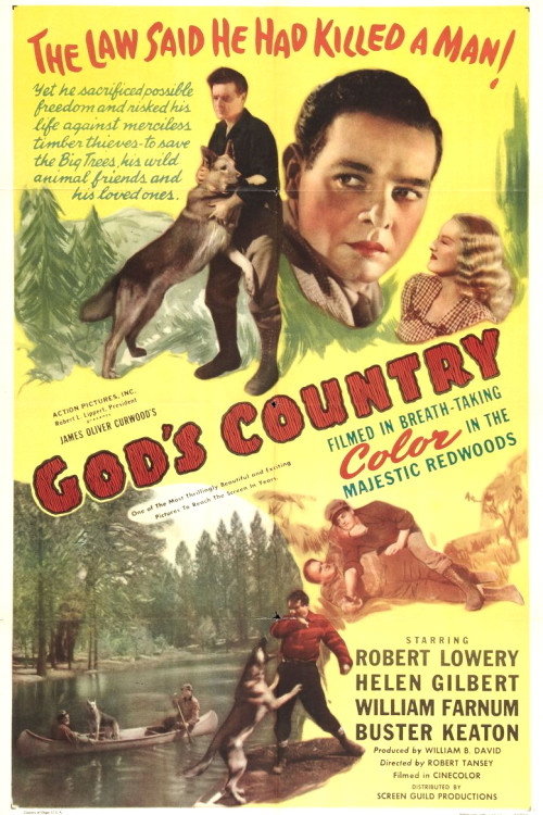 Movie poster for God's Country (1946)
