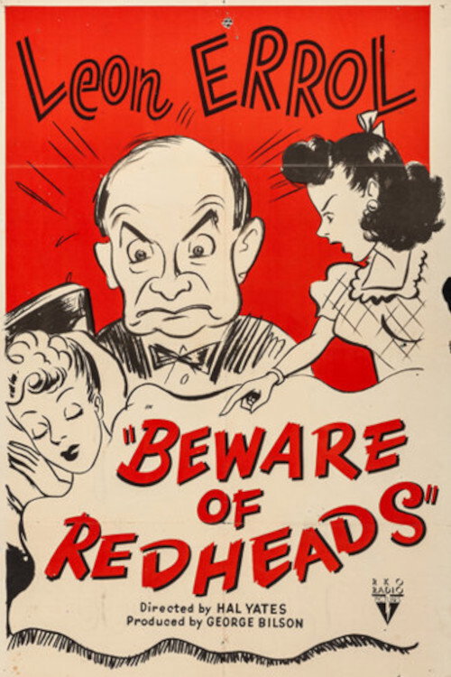 Movie poster for Beware of Redheads (1945)