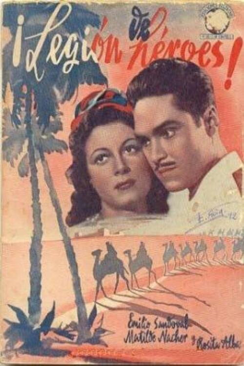 Movie poster for Legión de héroes (1942)