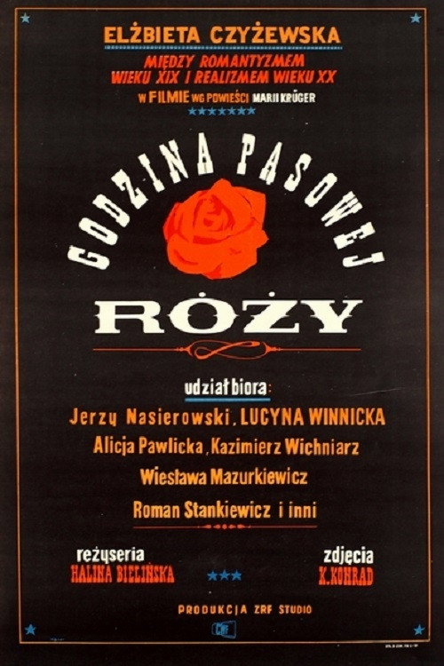 Movie poster for Godzina pąsowej róży (1963)