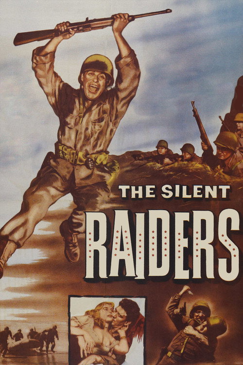 Movie poster for Silent Raiders (1954)