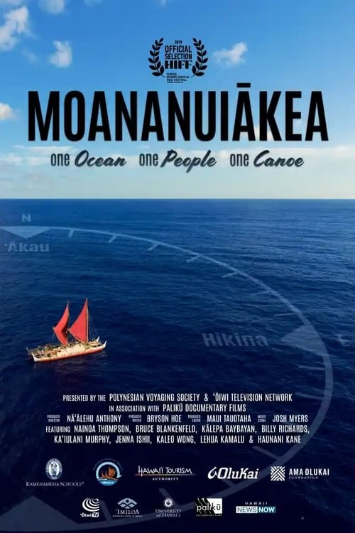 Movie poster for Moananuiākea: One Ocean, One People, One Canoe (2018)