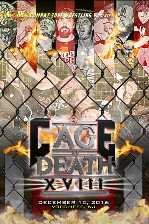Movie poster for CZW Cage of Death 18 (2016)