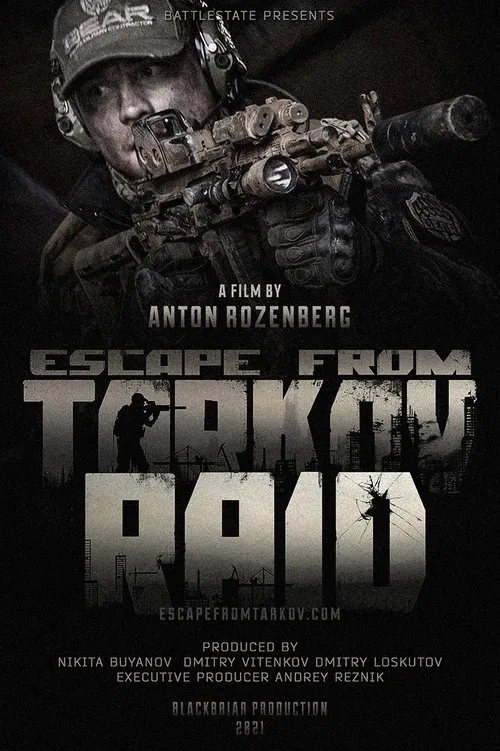 Movie poster for Escape from Tarkov. Raid. (2021)