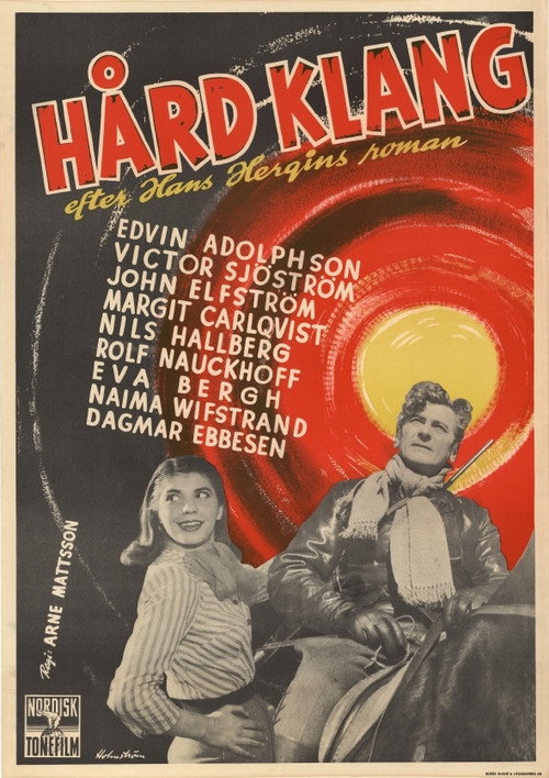 Movie poster for Hård klang (1952)