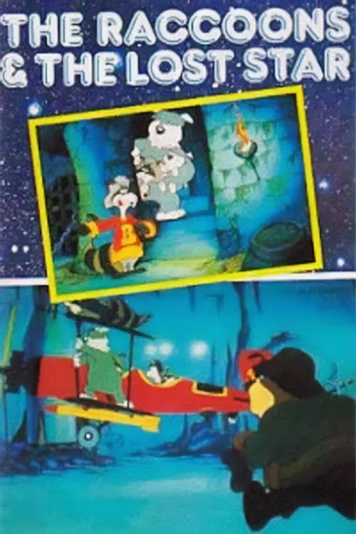 Movie poster for The Raccoons and the Lost Star (1983)