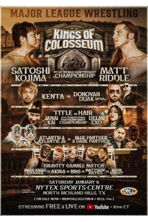 Movie poster for MLW Kings of Colosseum 2025 (2025)