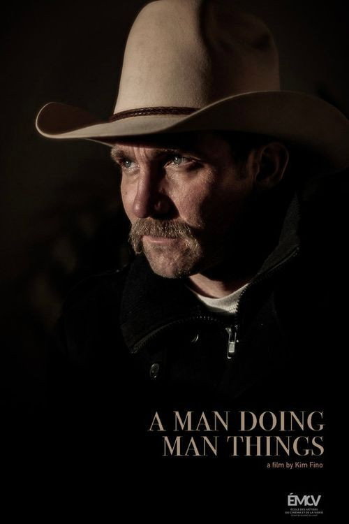 Movie poster for A Man Doing Man Things (2019)