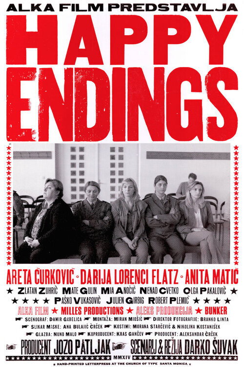 Movie poster for Happy Endings (2014)