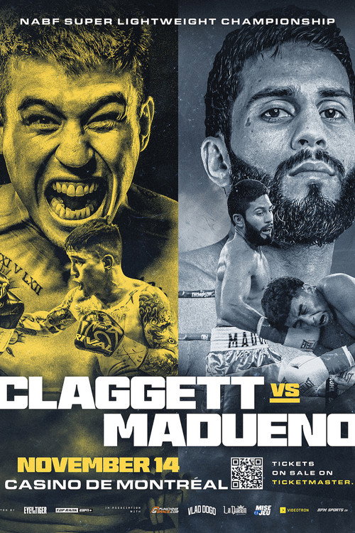 Movie poster for Steve Claggett vs. Miguel Madueno (2023)