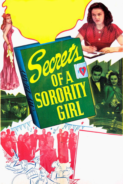 Movie poster for Secrets of a Sorority Girl (1945)