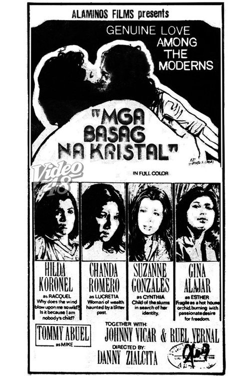 Movie poster for Mga Basag Na Kristal (1977)