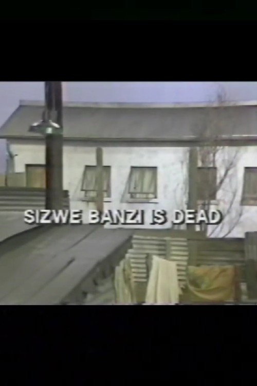 Movie poster for Sizwe Bansi Is Dead (1974)