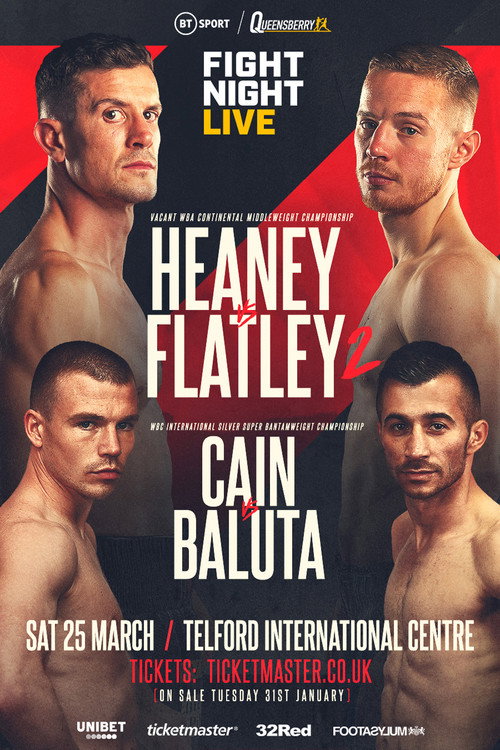 Movie poster for Nathan Heaney vs. Jack Flatley II (2023)