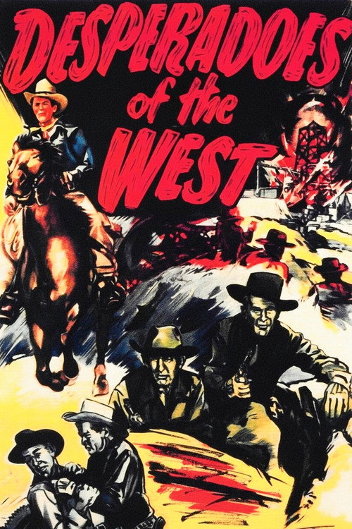 Movie poster for Desperadoes of the West (1950)