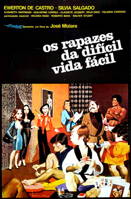 Movie poster for Os Rapazes da Difícil Vida Fácil (1980)
