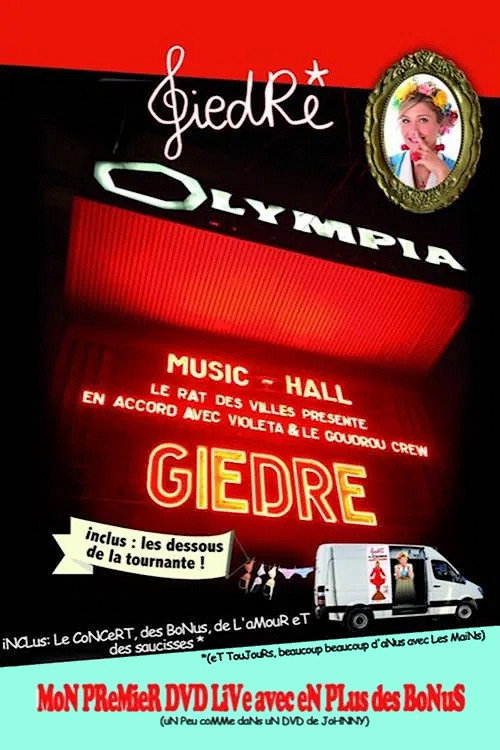 Movie poster for GiedRé à l'Olympia (2014)