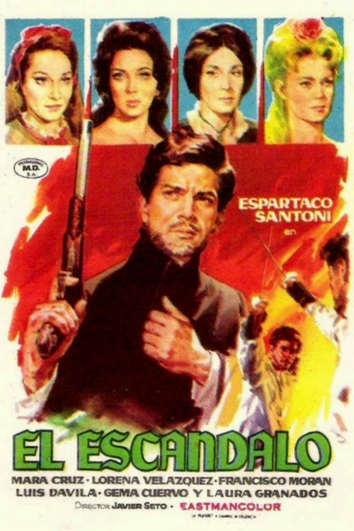 Movie poster for El escándalo (1964)