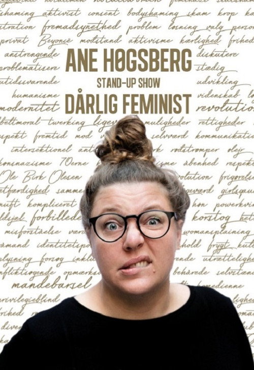 Movie poster for Ane Høgsberg: Dårlig Feminist (2017)