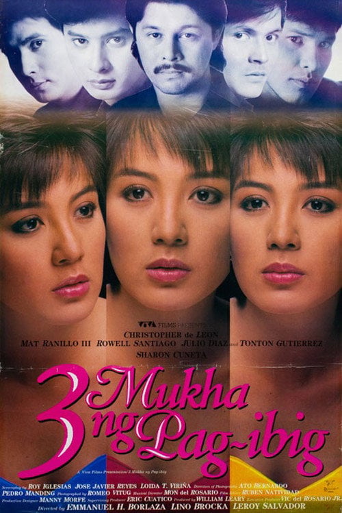 Movie poster for Three Faces of Love (1988)