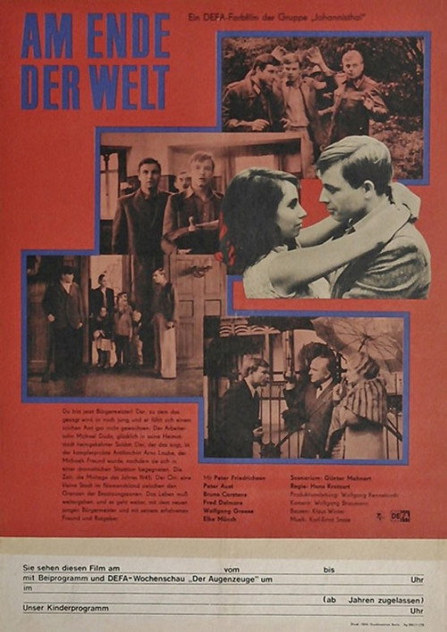 Movie poster for Am Ende der Welt (1975)