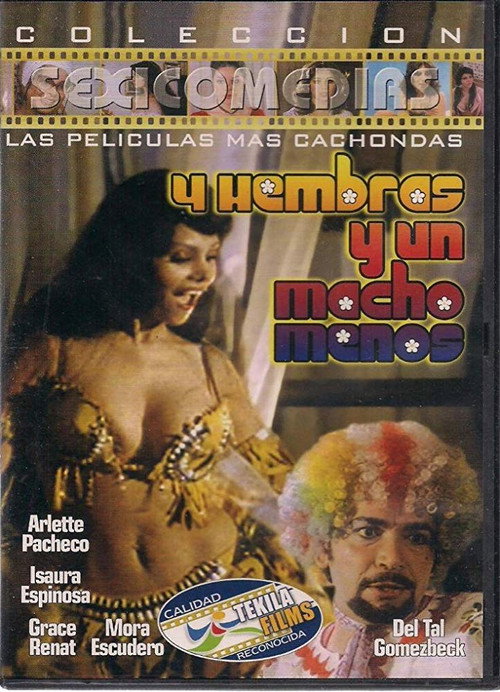 Movie poster for 4 hembras y un macho menos (1979)