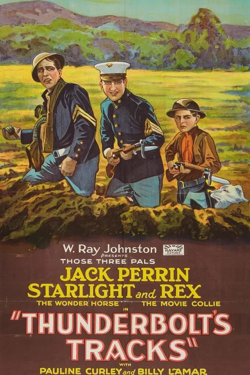 Movie poster for Thunderbolt's Tracks (1927)