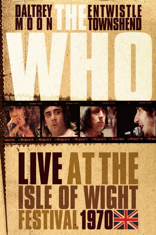 Movie poster for The Who: Live at the Isle of Wight Festival 1970 (2009)
