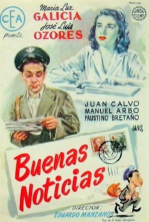 Movie poster for Buenas noticias (1954)
