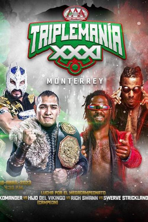 Movie poster for AAA Triplemania XXXI: Monterrey (2023)