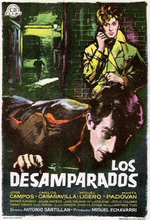 Movie poster for Los desamparados (1962)