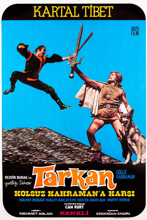 Movie poster for Tarkan and the Armless Hero (1973)