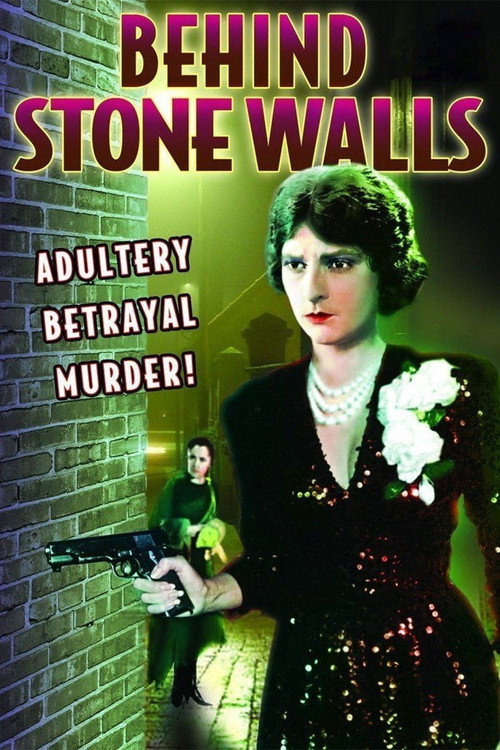 Movie poster for Behind Stone Walls (1932)