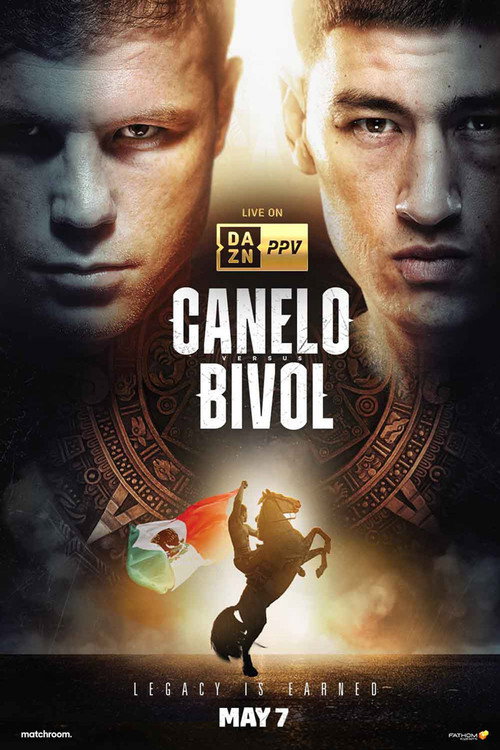 Movie poster for Canelo Alvarez vs. Dmitry Bivol (2022)