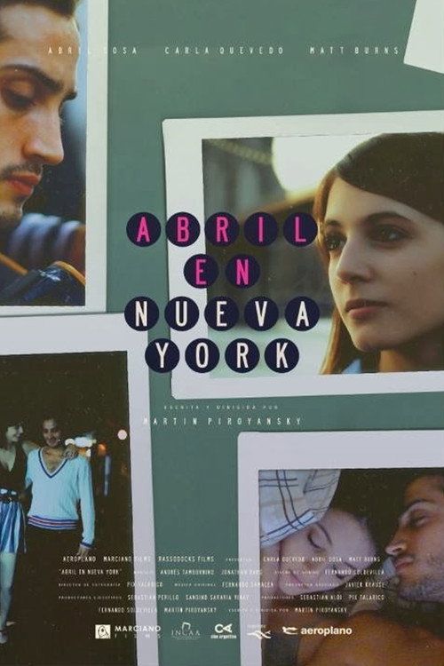 Movie poster for April in New York (2013)
