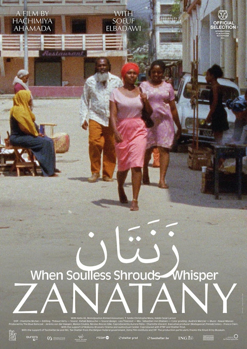 Movie poster for Zanatany, when soulless shrouds whisper (2024)