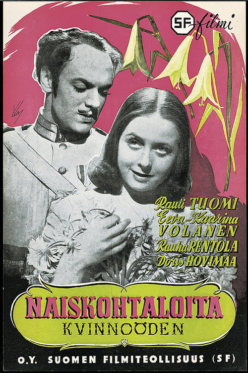 Movie poster for Naiskohtaloita (1947)
