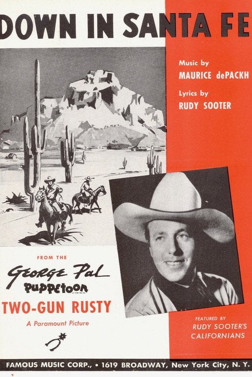 Movie poster for Two-Gun Rusty (1944)
