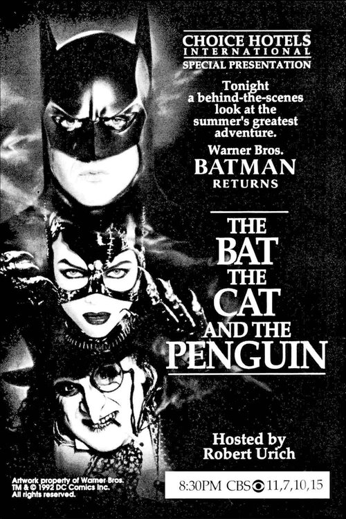 Movie poster for Batman Returns: The Bat, the Cat, and the Penguin (1992)