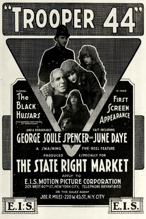 Movie poster for Trooper 44 (1917)