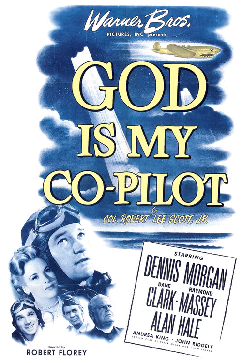 Movie poster for God Is My Co-Pilot (1945)
