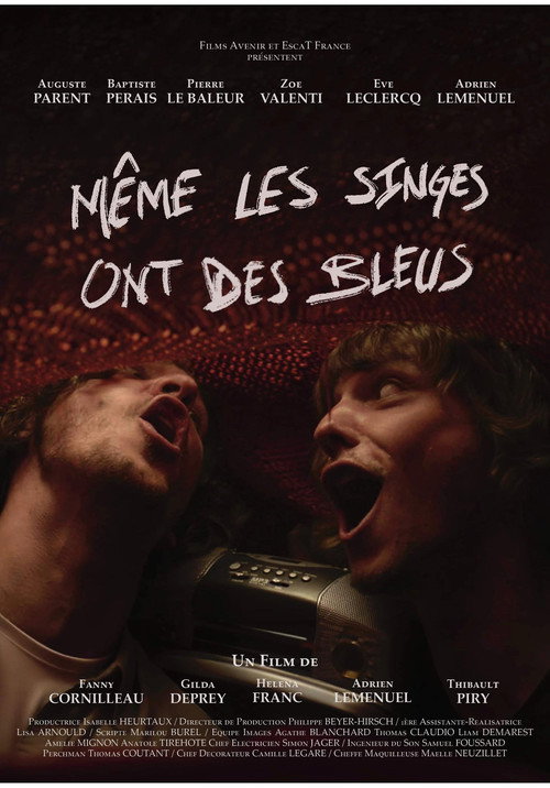 Movie poster for Même les singes ont des bleus (2024)
