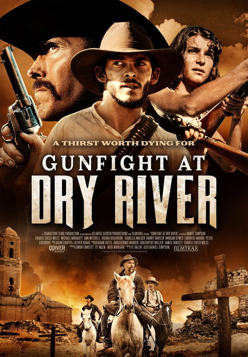 Movie poster for Gunfight at Dry River (2021)