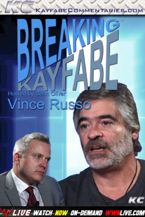 Movie poster for Breaking Kayfabe with Vince Russo (2018)